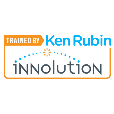 Trained by Ken Rubin Logo Square